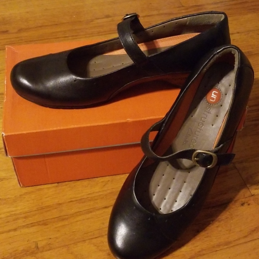 NWB Clark's Unstructured Mary Janes